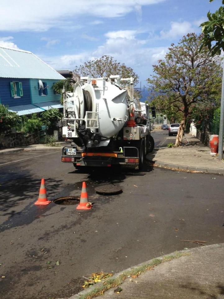 Évacuation de bacs à graisse La Réunion